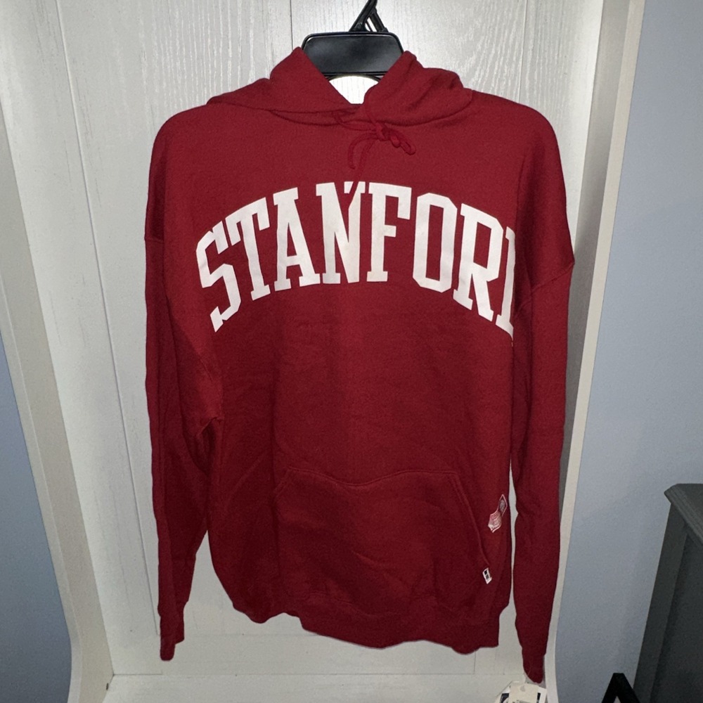 Russell Athletic Stanford Pullover Hoodie Adult XL Made In USA 90s Vintage